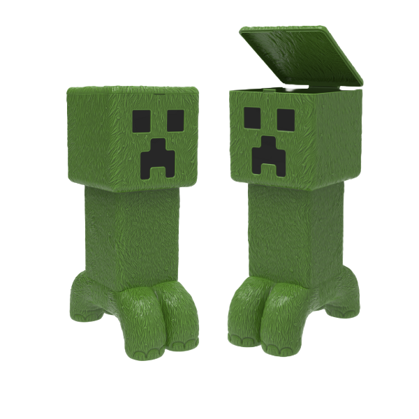 A Minecraft Movie Creeper Popcorn Bucket
