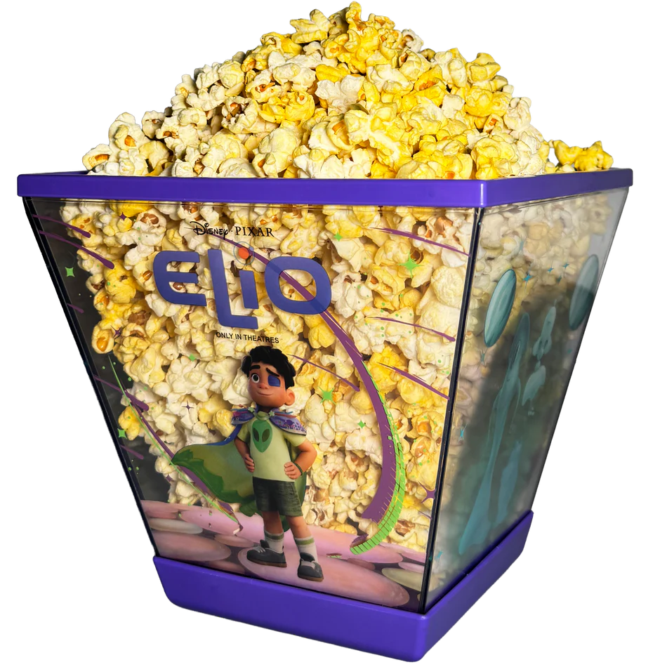 Elio LED Square Popcorn Bucket 130oz
