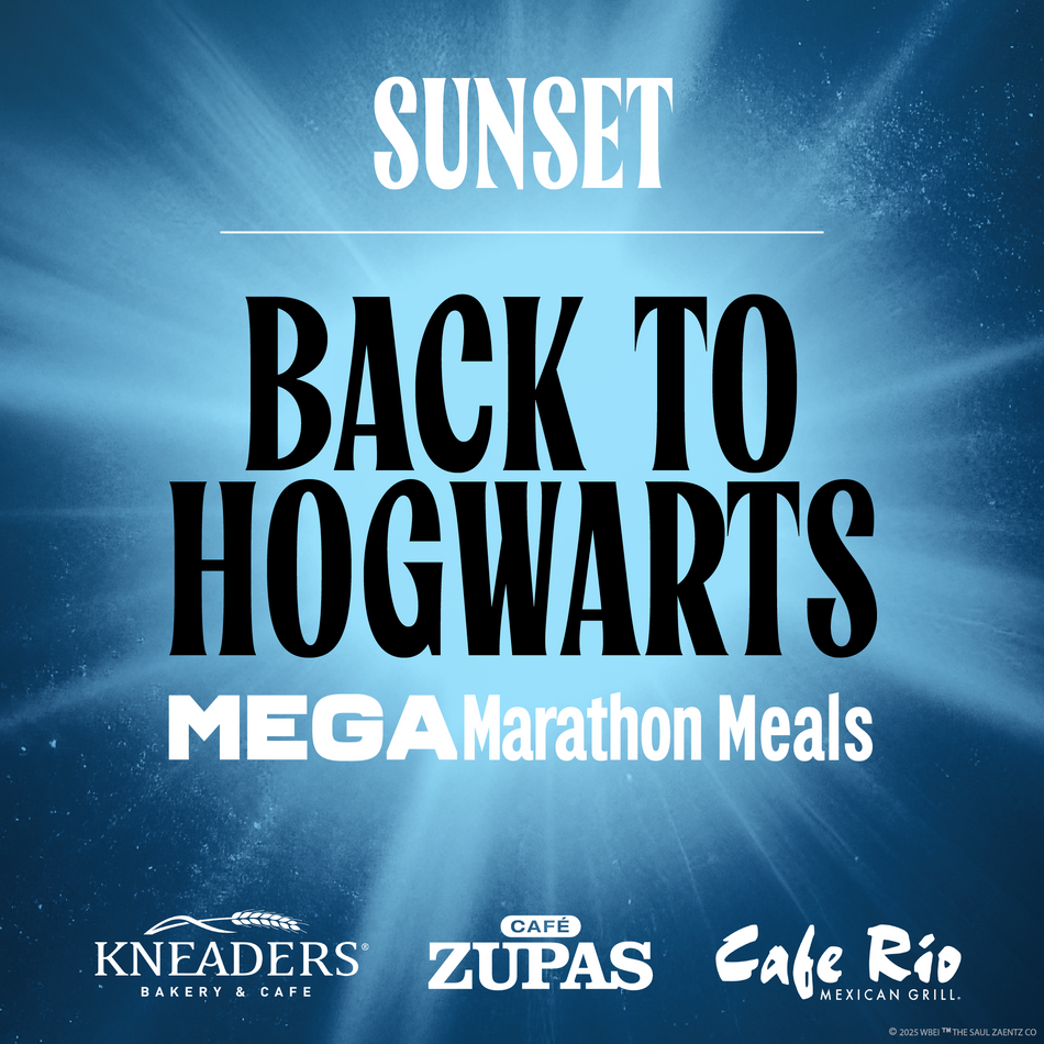 Back to Hogwarts MEGAMarathon Meal Package - Sunset