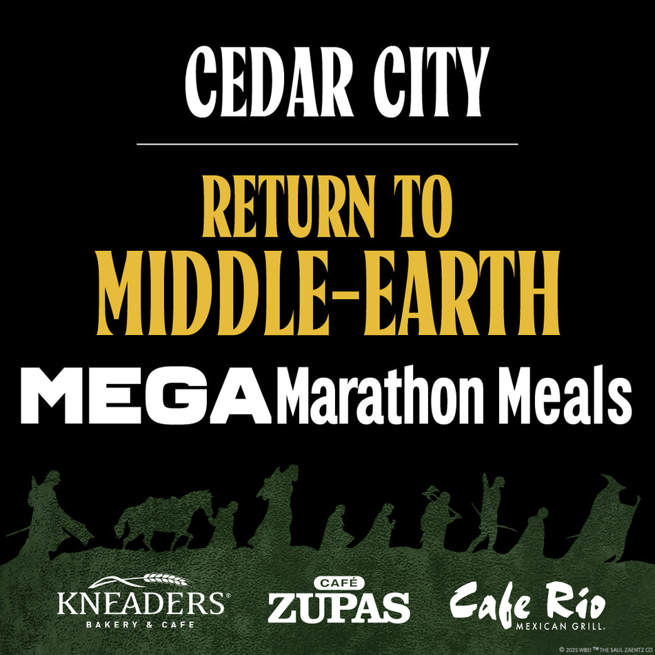 Return to Middle-earth MEGAMarathon Meal Package - Cedar City