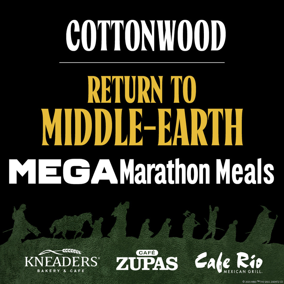 Return to Middle-earth MEGAMarathon Meal Package - Cottonwood