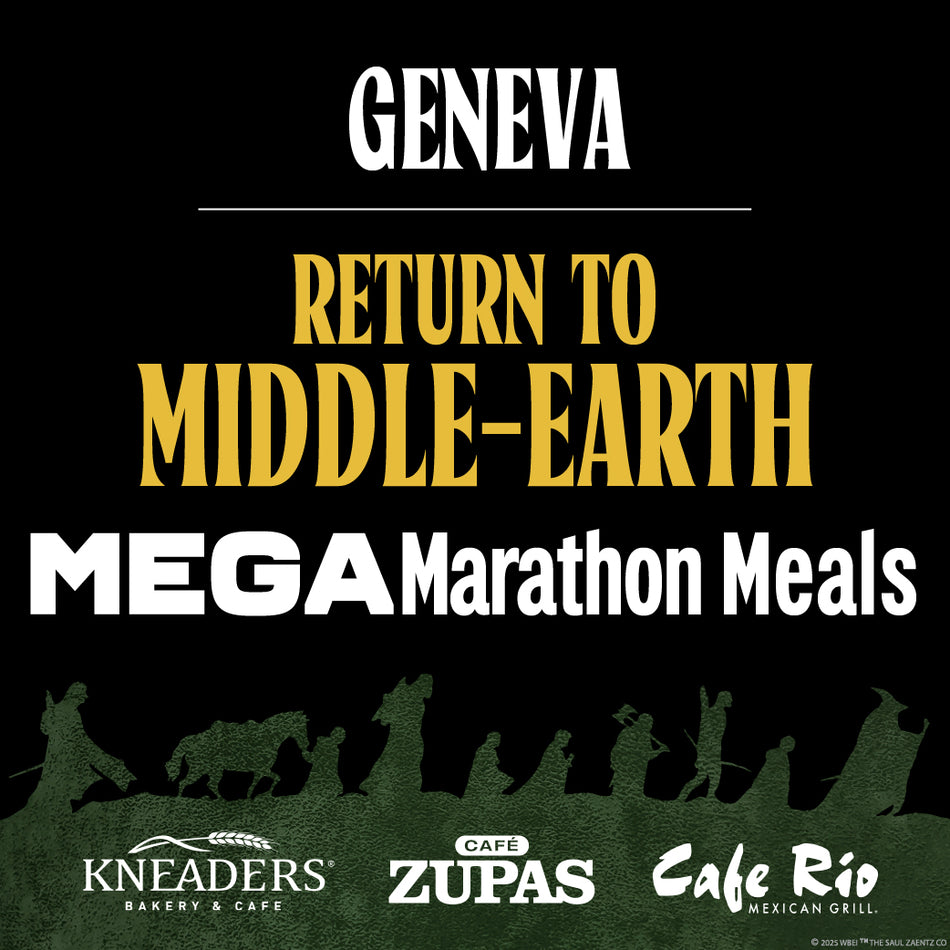 Return to Middle-earth MEGAMarathon Meal Package - Geneva