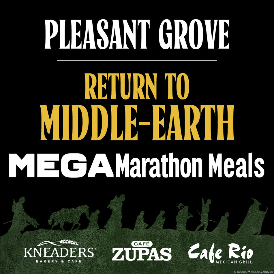 Return to Middle-earth MEGAMarathon Meal Package - Pleasant Grove