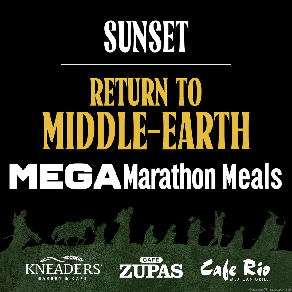 Return to Middle-earth MEGAMarathon Meal Package - Sunset
