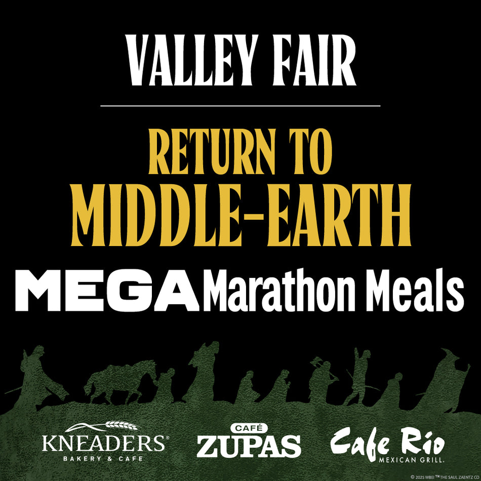 Return to Middle-earth MEGAMarathon Meal Package - Valley Fair