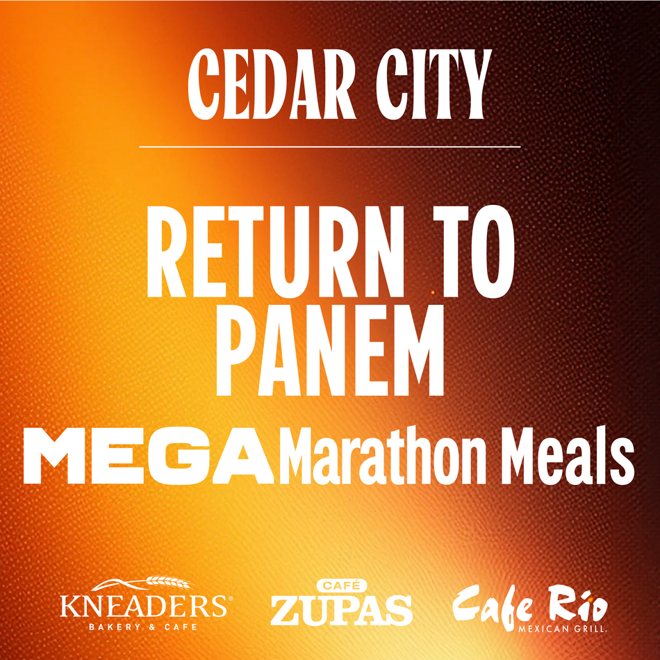 Return to Panem MEGAMarathon Meal Package - Cedar City
