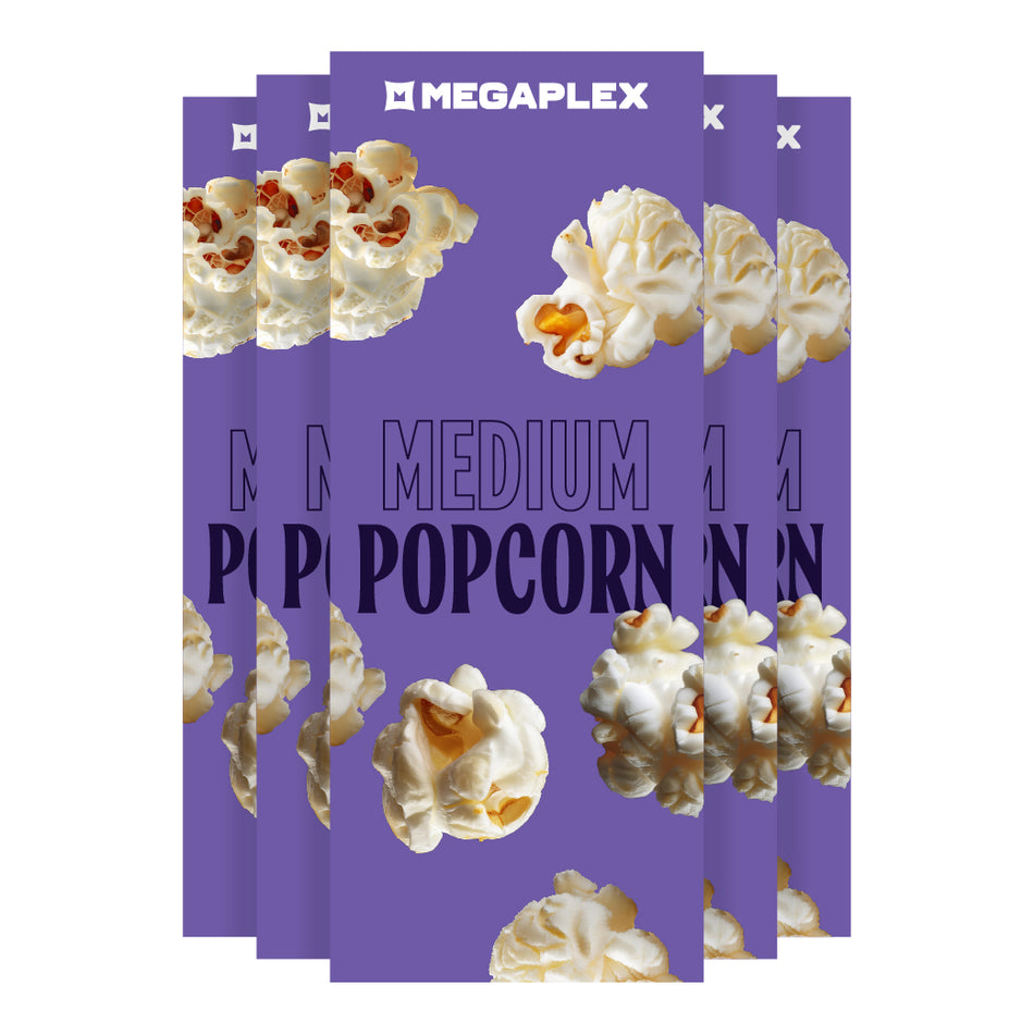 Medium Popcorn Voucher (Min 5)