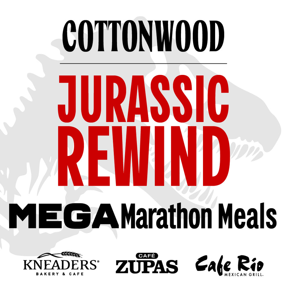 Jurassic Rewind MegaMarathon Meal Package - Cottonwood