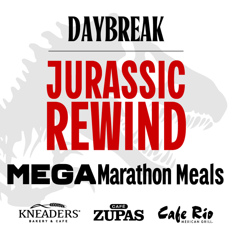 Jurassic Rewind MegaMarathon Meal Package - Daybreak