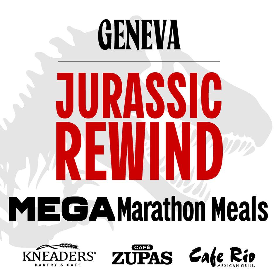 Jurassic Rewind MegaMarathon Meal Package - Geneva