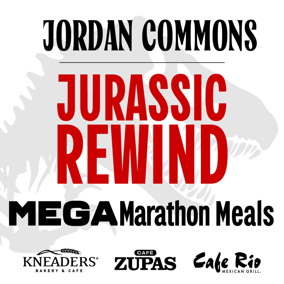 Jurassic Rewind MegaMarathon Meal Package - Jordan Commons