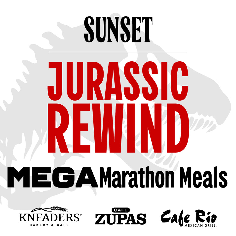 Jurassic Rewind MegaMarathon Meal Package - Sunset