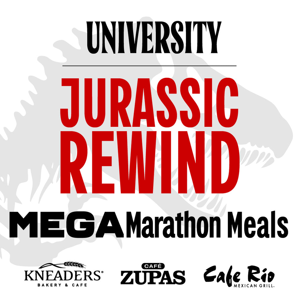 Jurassic Rewind MegaMarathon Meal Package - University