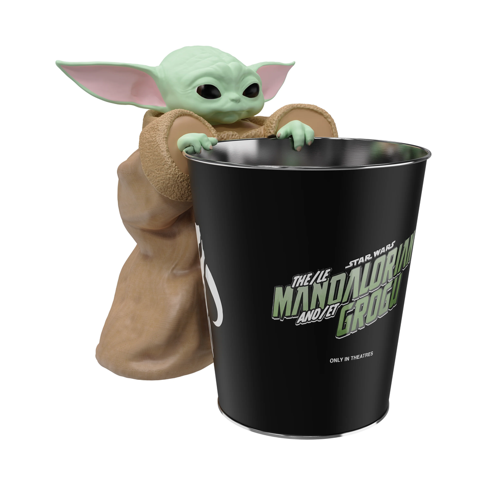 Mandalorian & Grogu Metal Tin w/ Grogu 130oz