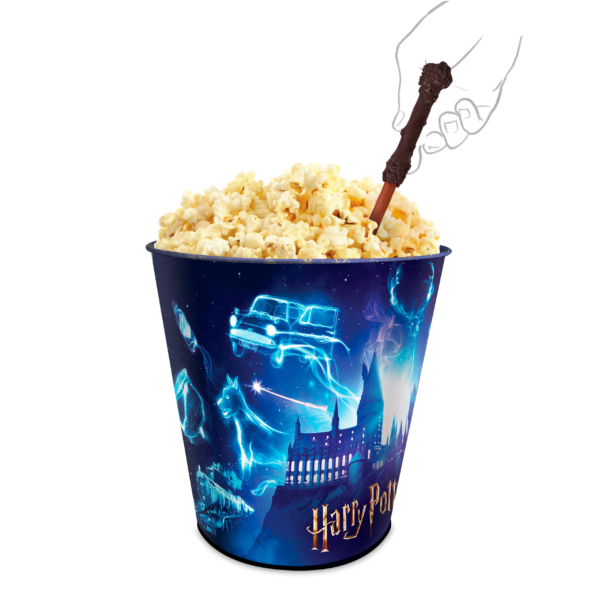 Harry Potter 25th Anniversary Wand Stir Stick Combo Bucket 130oz