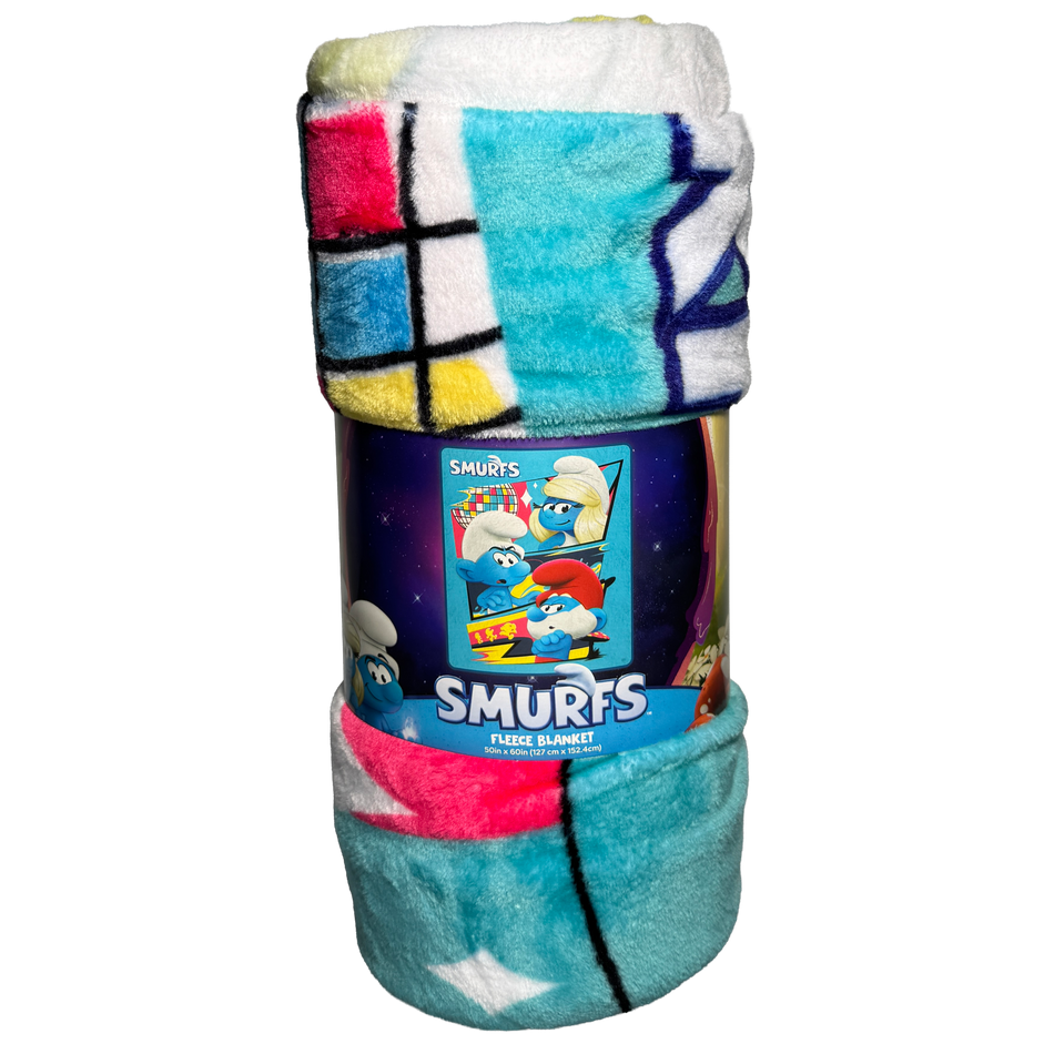 The Smurfs Movie Fleece Blanket