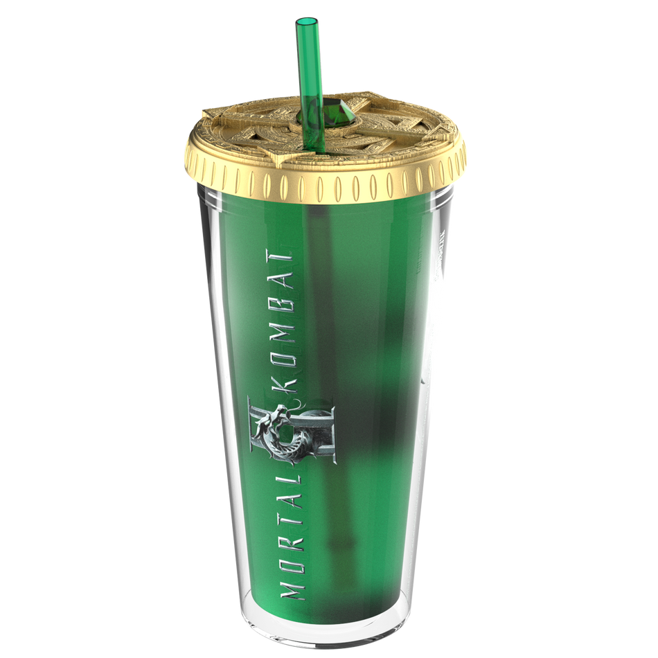 Mortal Kombat II Shinnok Amulet Tumbler 20oz