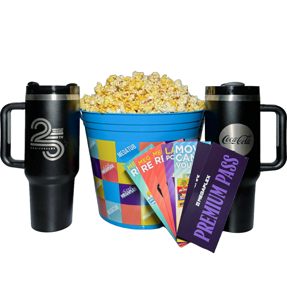 2025 MegaTub Movie Package For Two