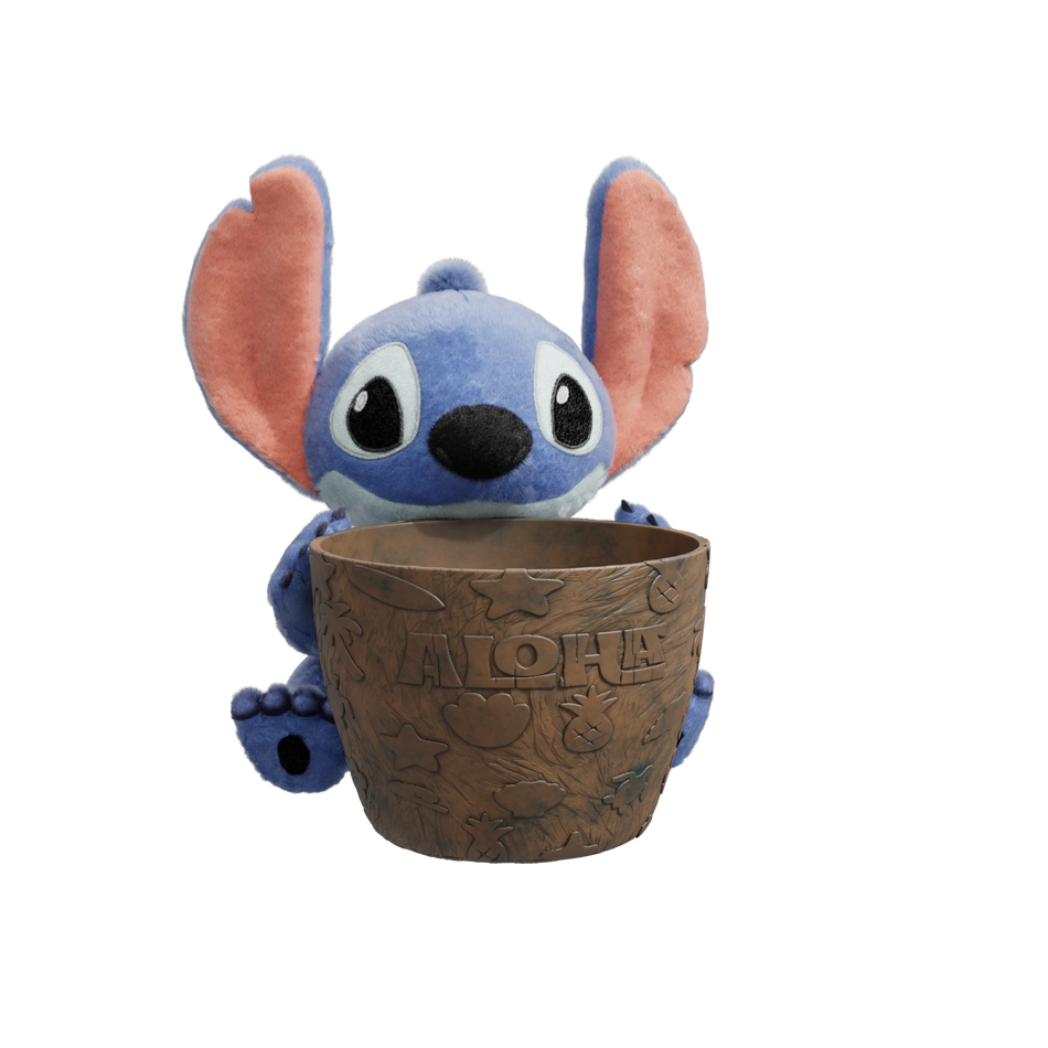 Lilo & Stitch - Stitch Plush w/ Coconut Container