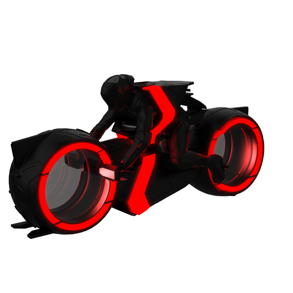 TRON: Ares Lightcyle Popcorn Container 3D LED