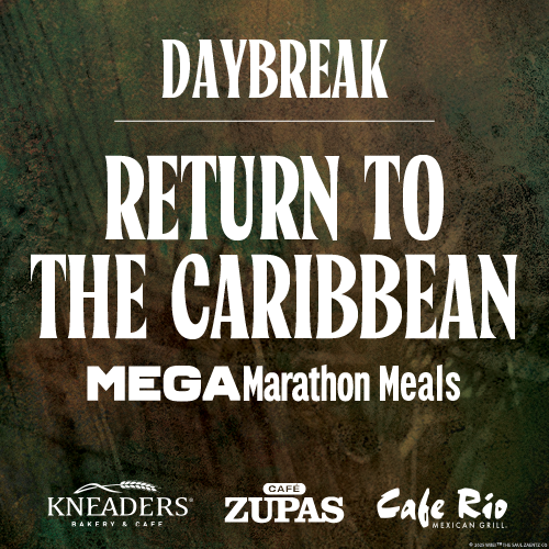 Return to the Caribbean MegaMarathon Meal Package - Daybreak