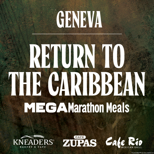 Return to the Caribbean MegaMarathon Meal Package - Geneva