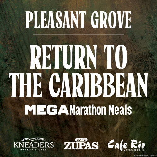Return to the Caribbean MegaMarathon Meal Package - Pleasant Grove