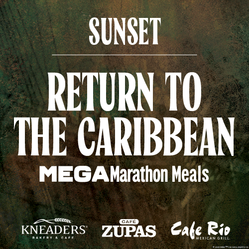 Return to the Caribbean MegaMarathon Meal Package - Sunset
